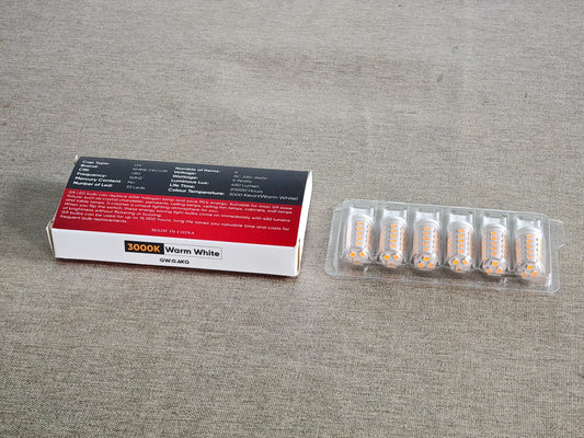 Shine Decor G9 LED Bulb 5W 450LM 6 Pack