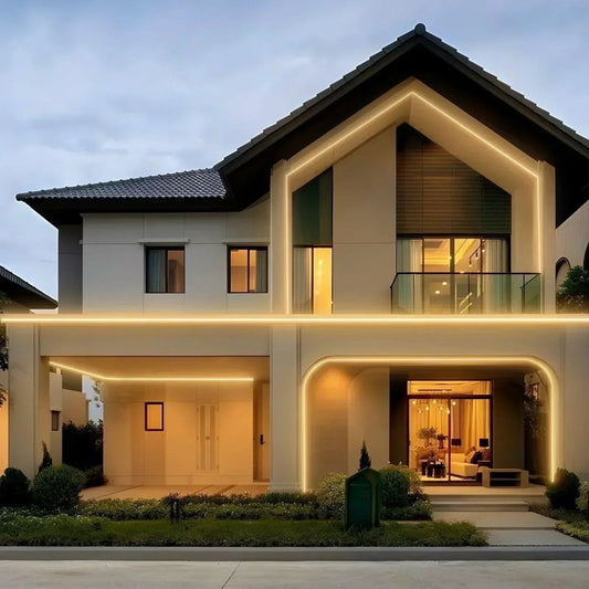 CE-Listed 230V COB Led Strip Light Adhesive Tape Light 3000K/4000K/6500K IP65 - Shine Decor