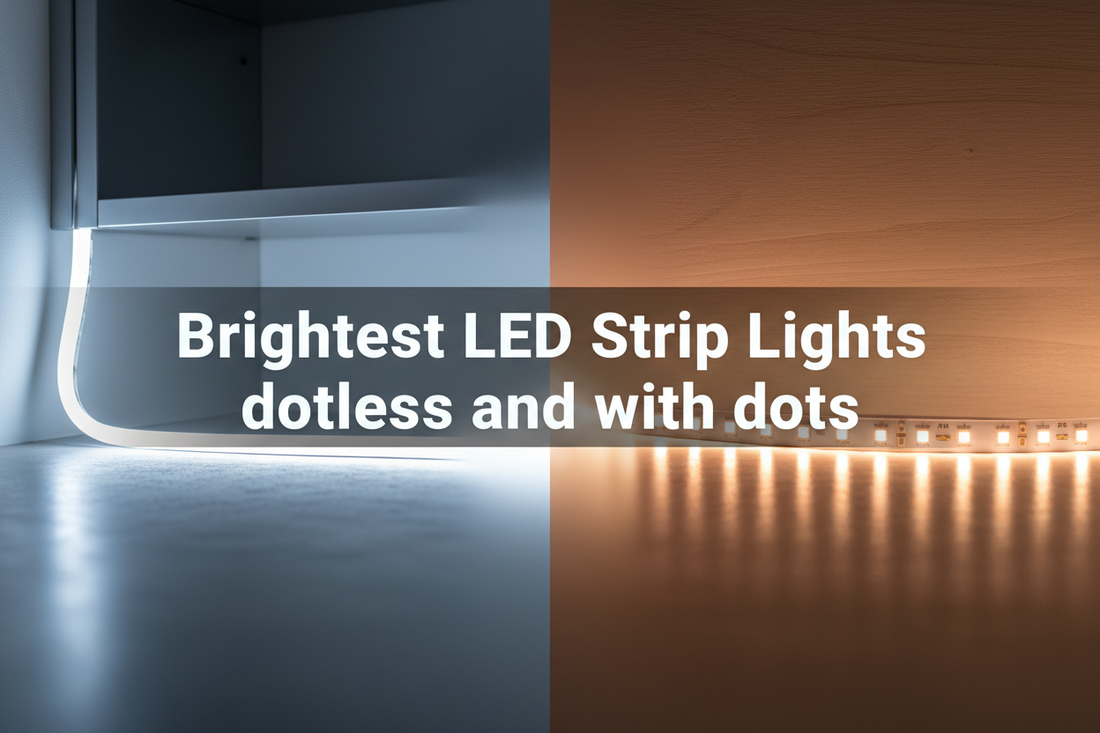 Brightest LED Strip Lights: How to Choose Ultra-Bright Lighting for Your Space
