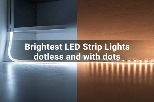 Brightest LED Strip Lights: How to Choose Ultra-Bright Lighting for Your Space