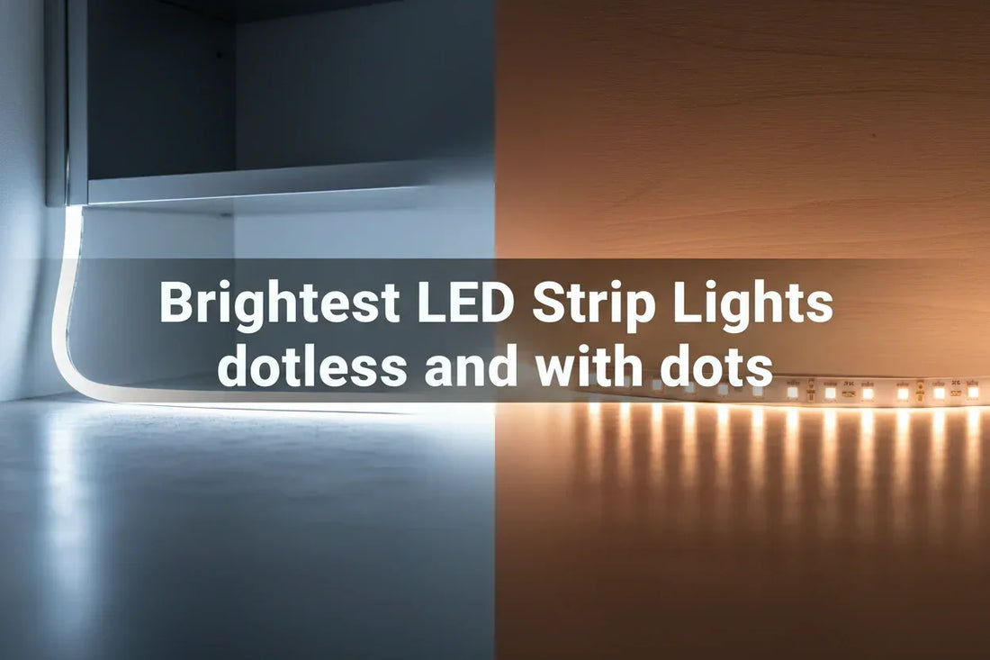 Brightest LED Strip Lights: How to Choose Ultra-Bright Lighting for Your Space