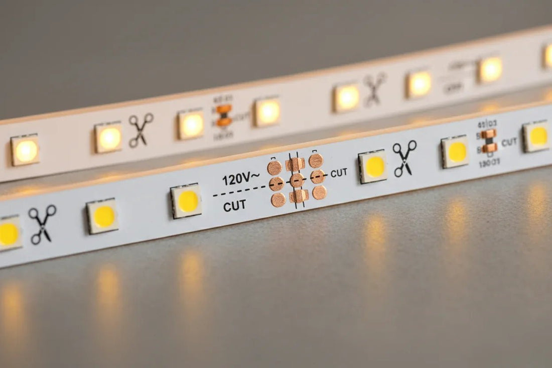 Can Shine Decor 120V led strip lights be cut? - Shine Decor