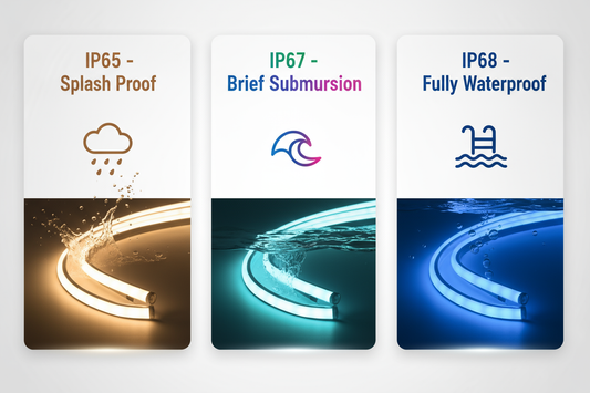 How Do I Choose Which Waterproof Rate Led Strip- IP65, IP67, or IP68?