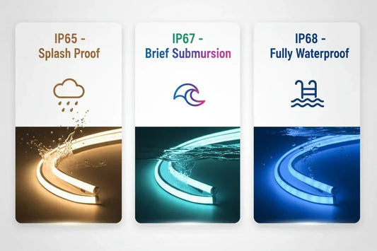 How Do I Choose Which Waterproof Rate Led Strip- IP65, IP67, or IP68? - Shine Decor