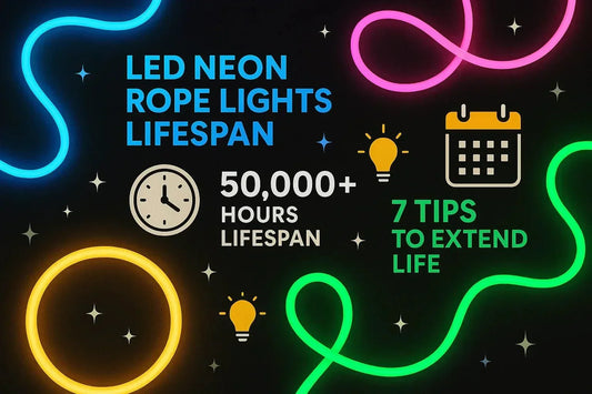 How Long Do LED Neon Rope Lights Last? Lifespan Secrets + 7 Tips to Extend It - Shine Decor