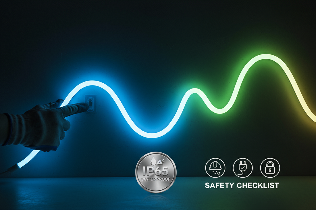 IP65 LED Neon Rope Light: Essential Safety Tips You Need to Know