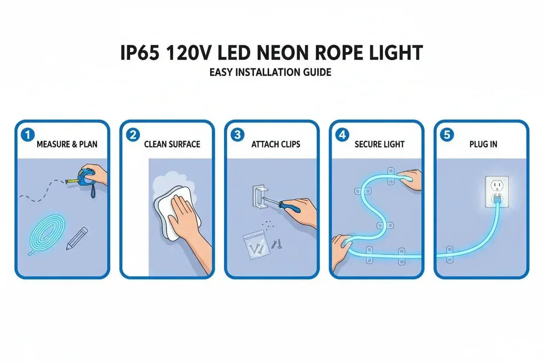 Is Shine Decor IP65 120V Led Neon Rope Light Really Difficult To Install? - Shine Decor
