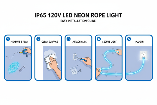 Is Shine Decor IP65 120V Led Neon Rope Light Really Difficult To Install?