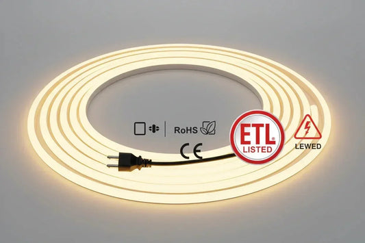LED Neon Rope Light Safety Standards: Why ETL Certification Matters - Shine Decor