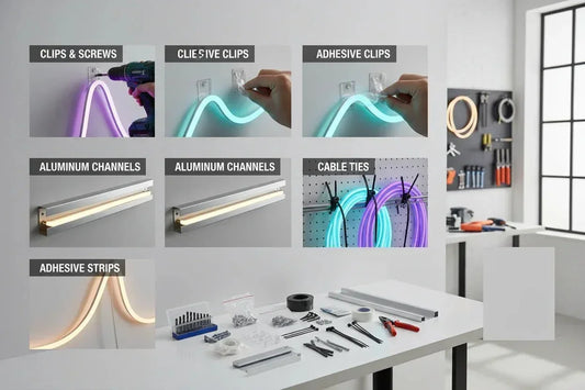 Top 5 Tips for Mounting LED Neon Rope Lights Like a Pro Master - Shine Decor