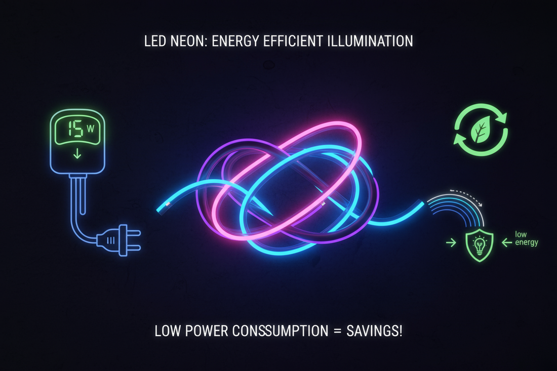 Understanding Power Consumption of LED Neon Rope Lights