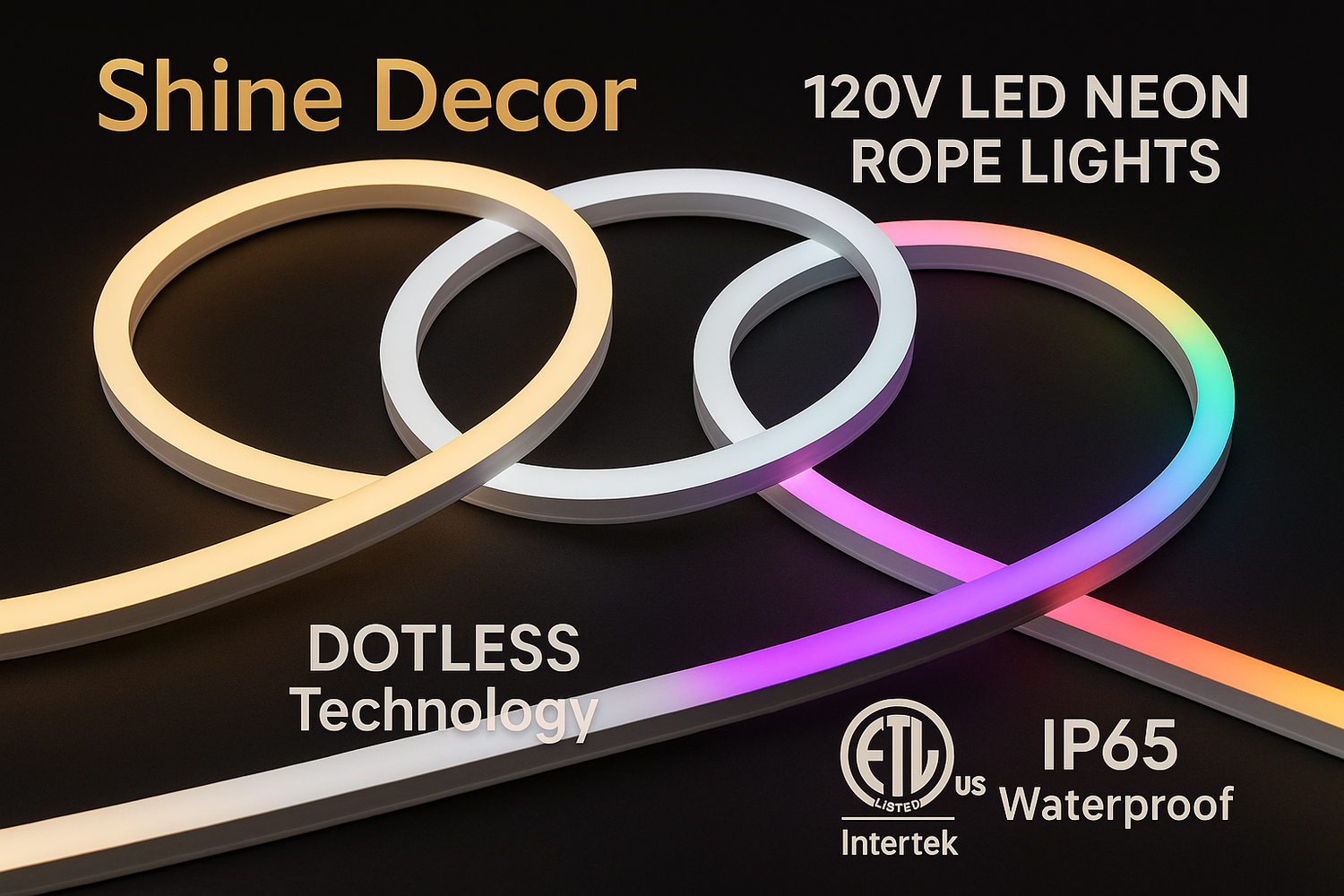 110V LED Neon Lights - Shine Decor