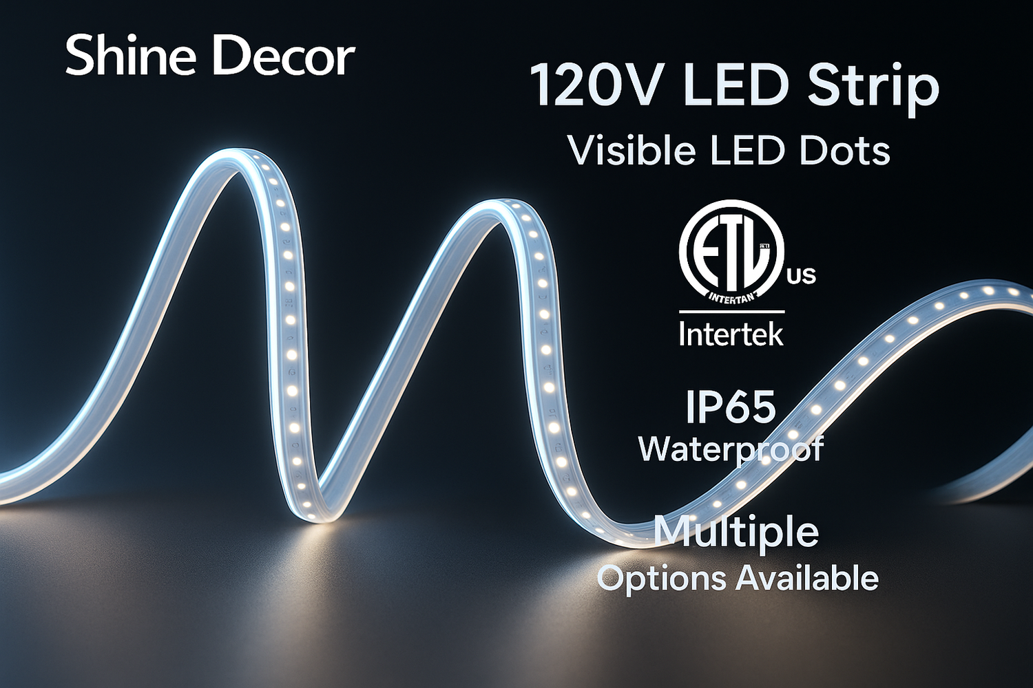 110V LED Strip Lights - Shine Decor