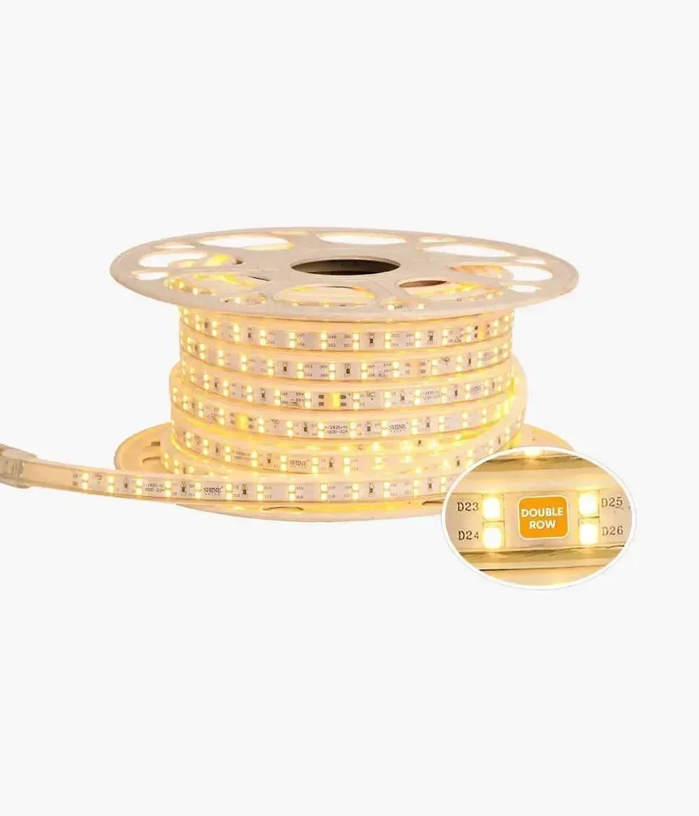 110 V 7 x 15 mm zweireihiger kältebeständiger LED-Streifen – ultraheller Streifen