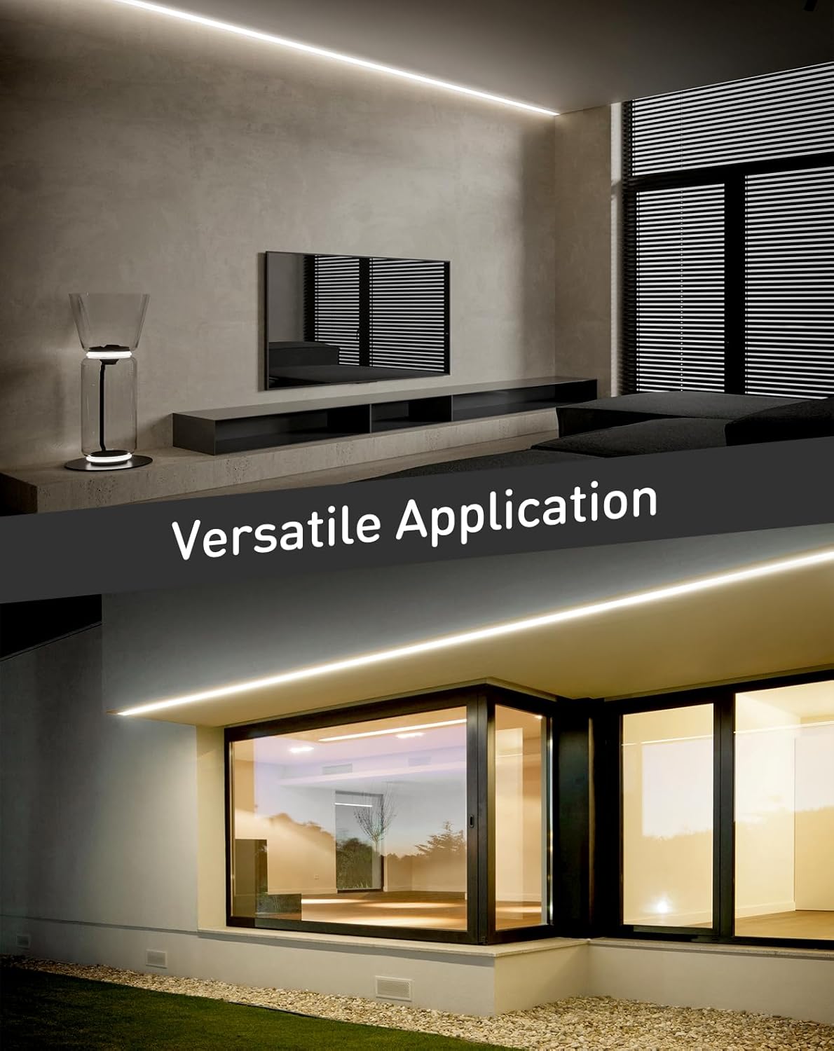 110V Eco LED Neon Rope Light 4500K Natural White Energy Efficient 189Lumens/M - Shine Decor