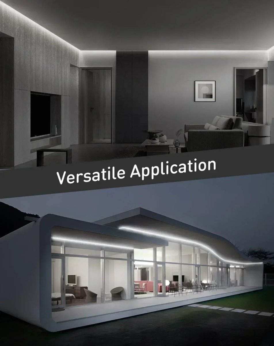 110V Eco LED Neon Rope Light, 6000K Cool White Energy Efficient 189Lumens/M - Shine Decor