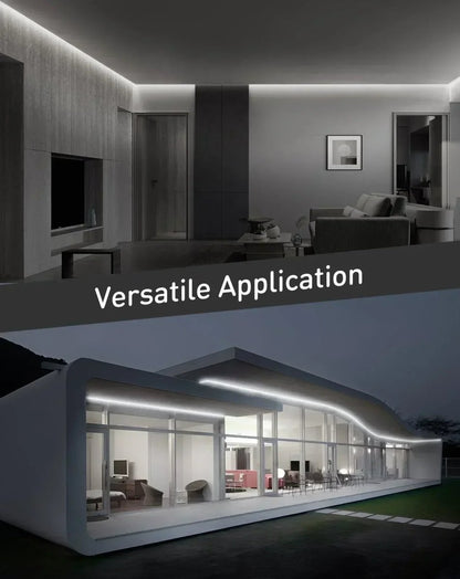 110V Eco LED Neon Rope Light, 6000K Cool White Energy Efficient 189Lumens/M - Shine Decor