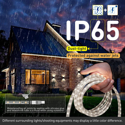 110V Eco LED Strip Light 6000K Cool White Energy Efficient 331Lumens/M - Shine Decor