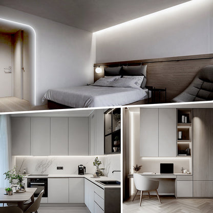 110V Eco LED Strip Light 6000K Cool White Energy Efficient 331Lumens/M - Shine Decor