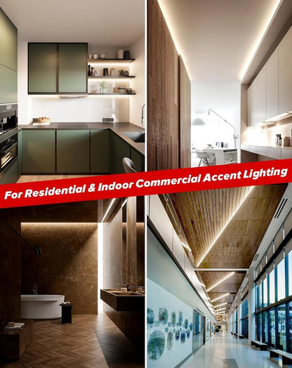 110V Ultra Bright COB LED Neon Rope Light 6000K Cool White 800Lumens/M - Shine Decor