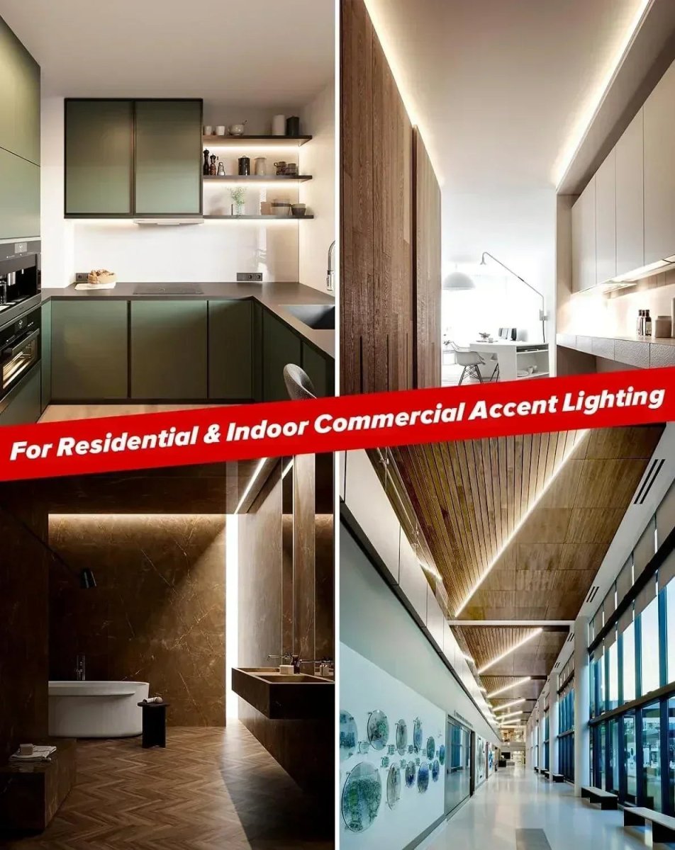 110V Ultra Bright-COB LED Neon Rope Light, 6000K Cool White 800Lumens/M - Shine Decor