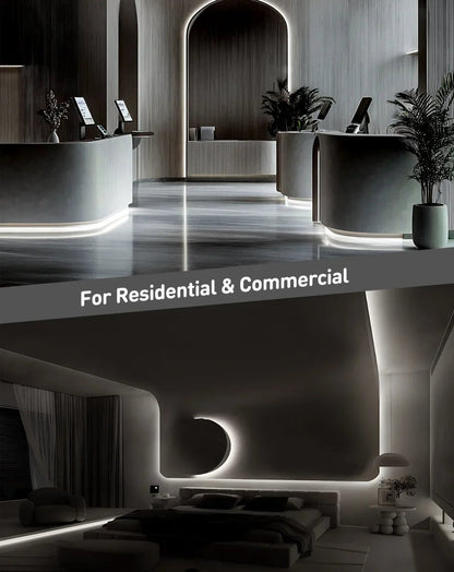 120V 3D Bend Neon Flex LED strip, Top & Side Bend Flexible Neon-6000K Cool White - Shine Decor