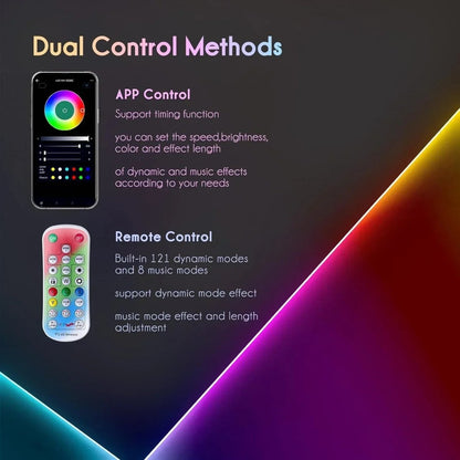 24V IP68 Waterproof RGBIC LED Strip Light-APP Control & Music Sync - Shine Decor
