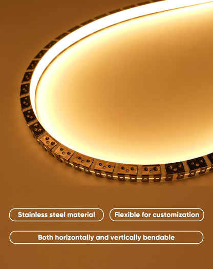 3D Neon Bend Flexible Profile 16.4ft/5Meter Aluminum Channel for 3D LED Neon Rope Light - Shine Decor