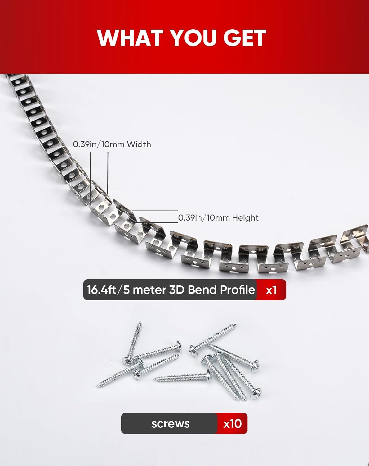 3D Neon Bend Flexible Profile 16.4ft/5Meter Aluminum Channel for 3D LED Neon Rope Light - Shine Decor