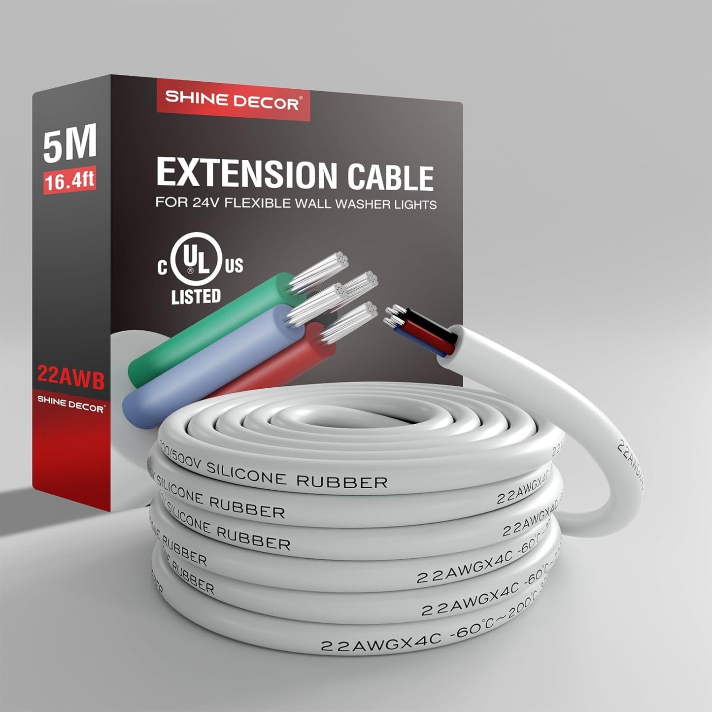 ELV Slide Dimmer Lichtschalter-Set, Wandplatte inklusive, UL-gelistet 