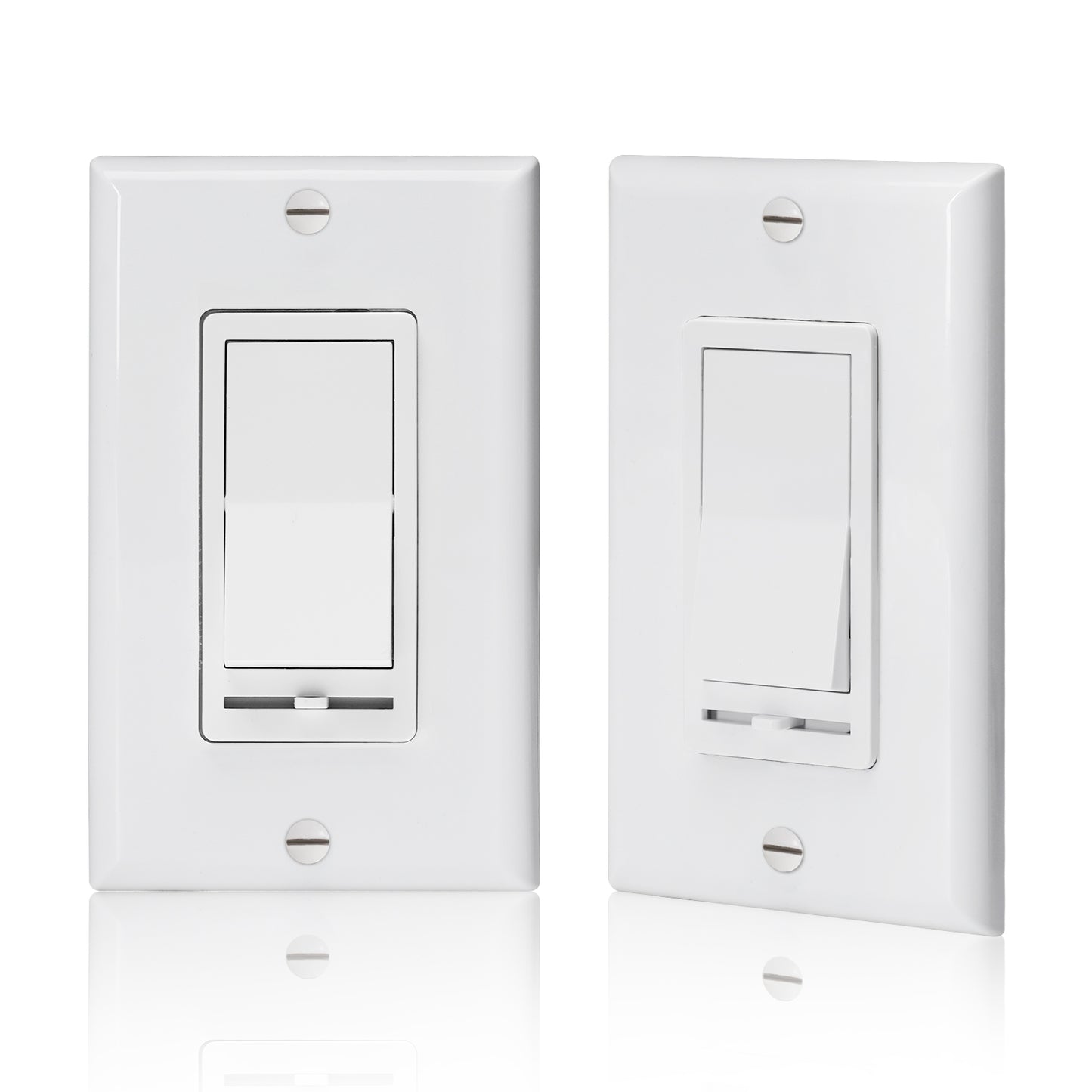 Flicker Free Slient ELV Slide Dimmer Switch Pack, compatlible with 120V/277V systems