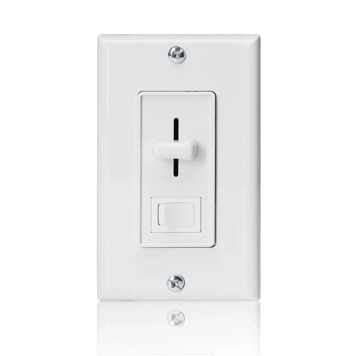 ELV Slide Dimmer Light Switch Pack Wall Plate Included UL Listed - Shine Decor