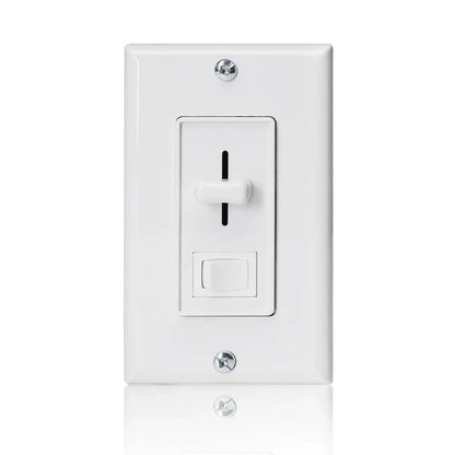 ELV Slide Dimmer Light Switch Pack Wall Plate Included UL Listed - Shine Decor