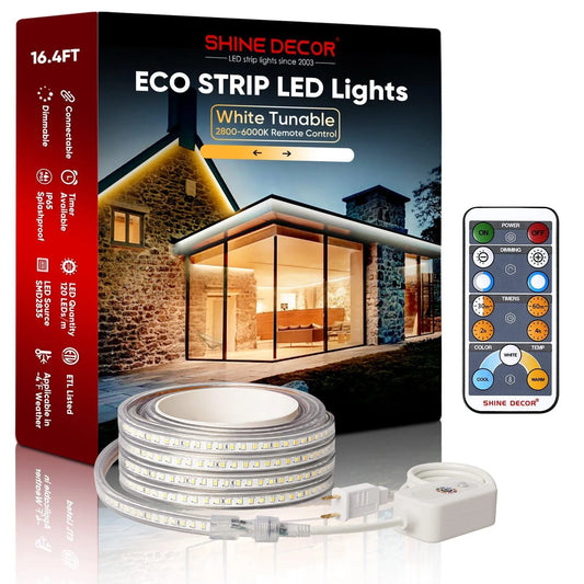 Extra Controller Kit for 110V 7x13mm Eco Strip CCT Tunable White - Shine Decor