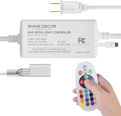 Extra Controller Pack for 110V 10x20mm RGB Neon Light-Eco RGB Neon - Shine Decor
