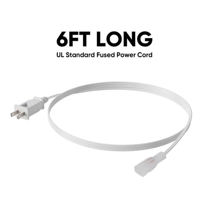 Extra Power Cord Pack 6FT for COB Neon/COB Strip - Shine Decor