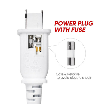 Extra Power Cord Pack 6FT for COB Neon/COB Strip - Shine Decor