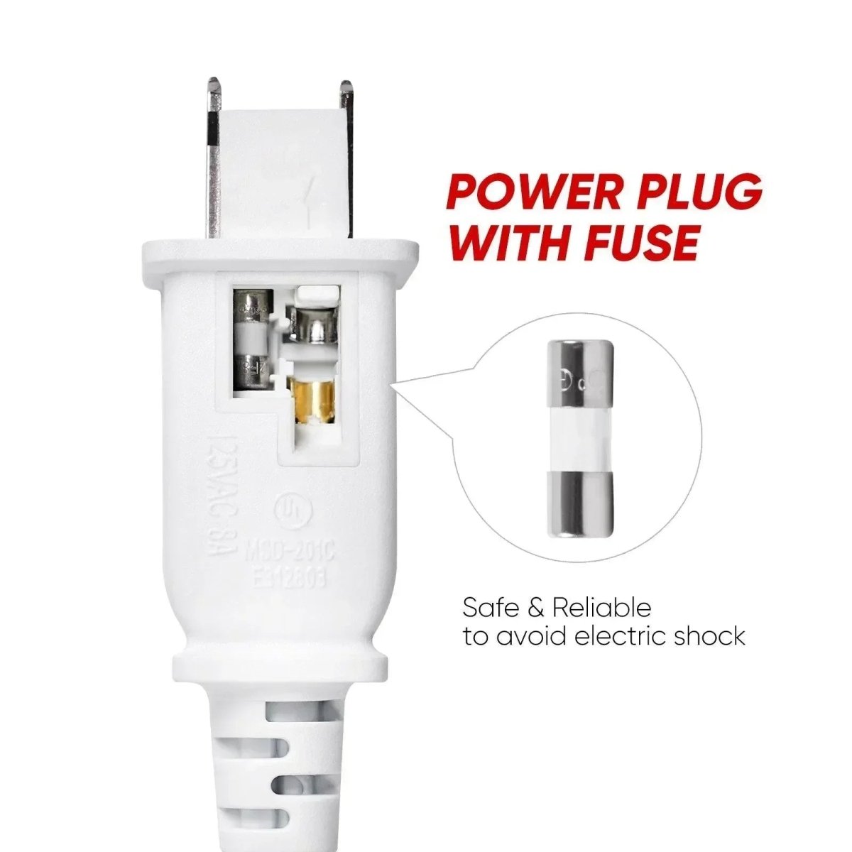 Extra Power Cord Pack 6FT for COB Neon/COB Strip - Shine Decor