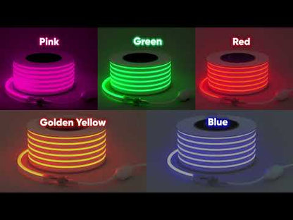 110V Eco Pink Neon Rope Light Medium-Priced Energy Efficient 189Lumens/M