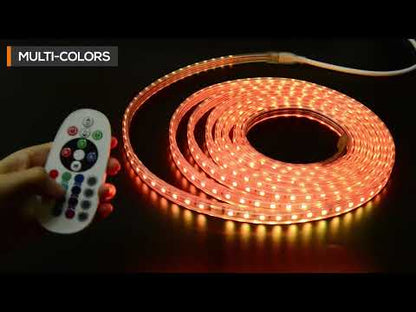 How To Use 110V LED RGB Strip Light Color Change LED Strip