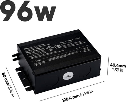 ELV Slide Dimmer Lichtschalter-Set, Wandplatte inklusive, UL-gelistet 