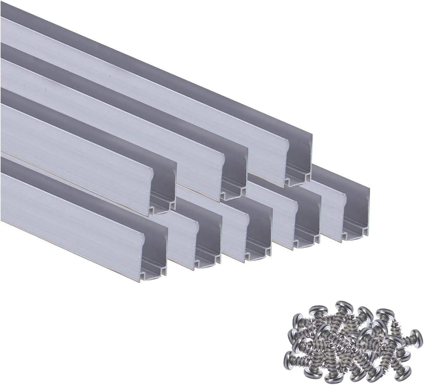 Track Channel 3.3FT/1M (Pack of 10) for COB Neon/COB Strip/3D Neon - Shine Decor