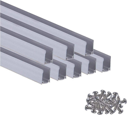 Track Channel 3.3FT/1M (Pack of 10) for COB Neon/COB Strip/3D Neon - Shine Decor