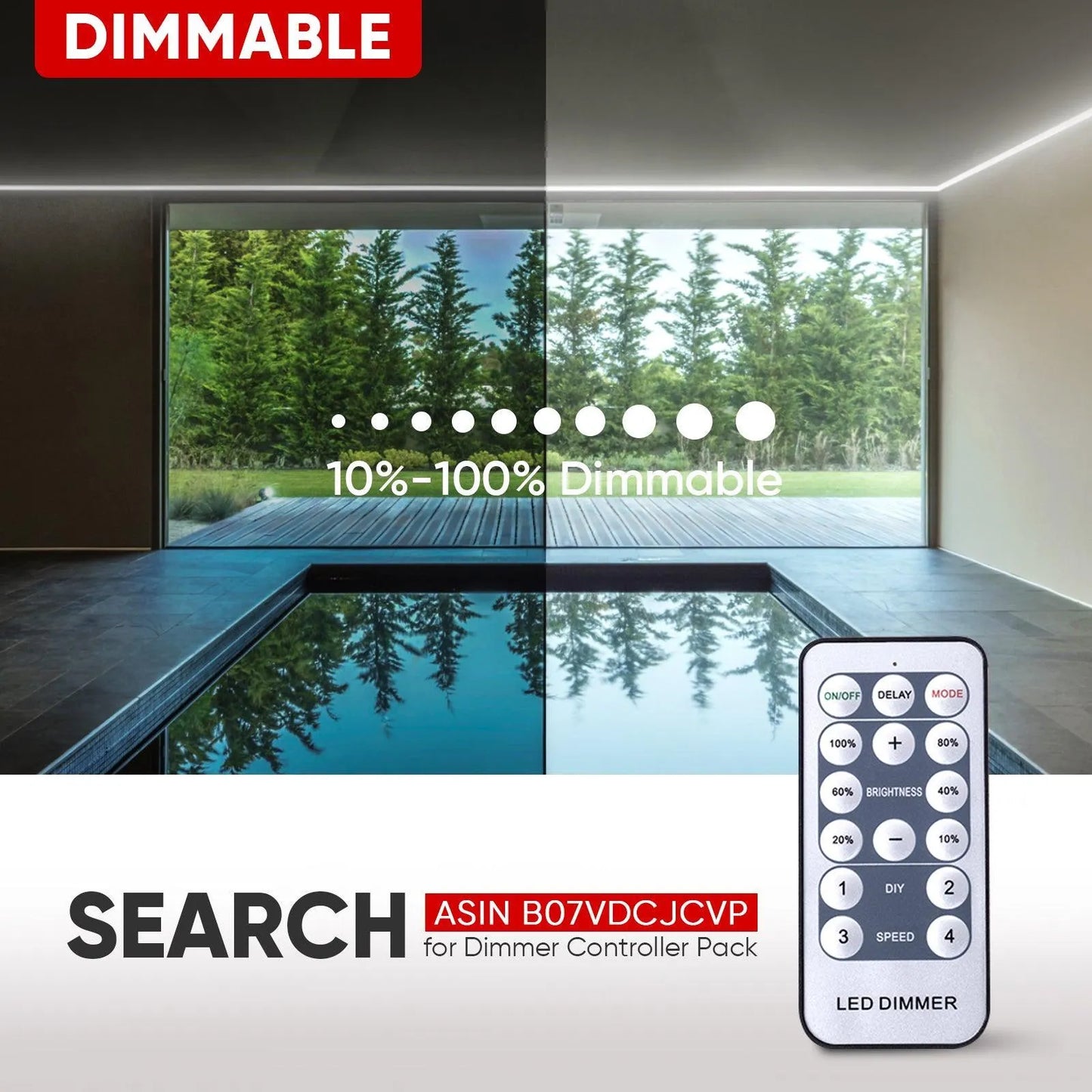 120V Neon Rope Light 6500K Cool White Uniform Glow Neon 220Lumens/M - Shine Decor