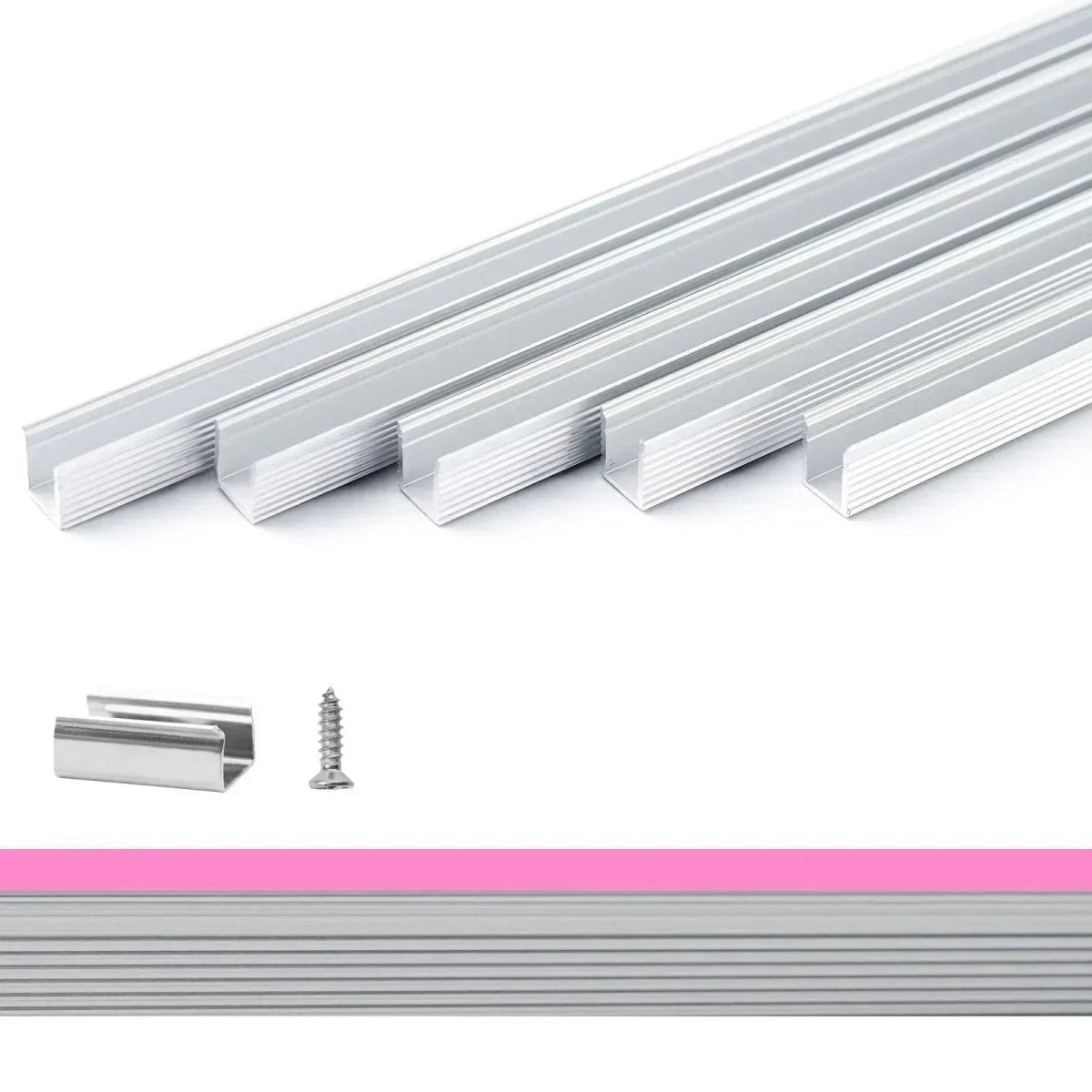 Shine Decor 120V Led Neon Rope Light Track Best For Install