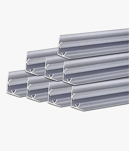 Aluminum Track Channel 3.3FT Pack of 8pcs For 110V Led Strip Light Single Color - Shine Decor