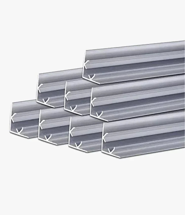 Aluminum Track Channel 3.3FT Pack of 8pcs For 110V Led Strip Light Single Color - Shine Decor