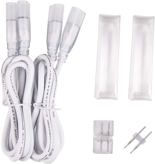Connector Pack for 110V Led Neon Light 7*14.5mm And 8*16mm - Shine Decor