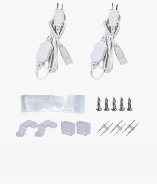 Cord Pack for 110V 7x15mm Cold Resistant LED Strip-Ultra Bright Strip - Shine Decor