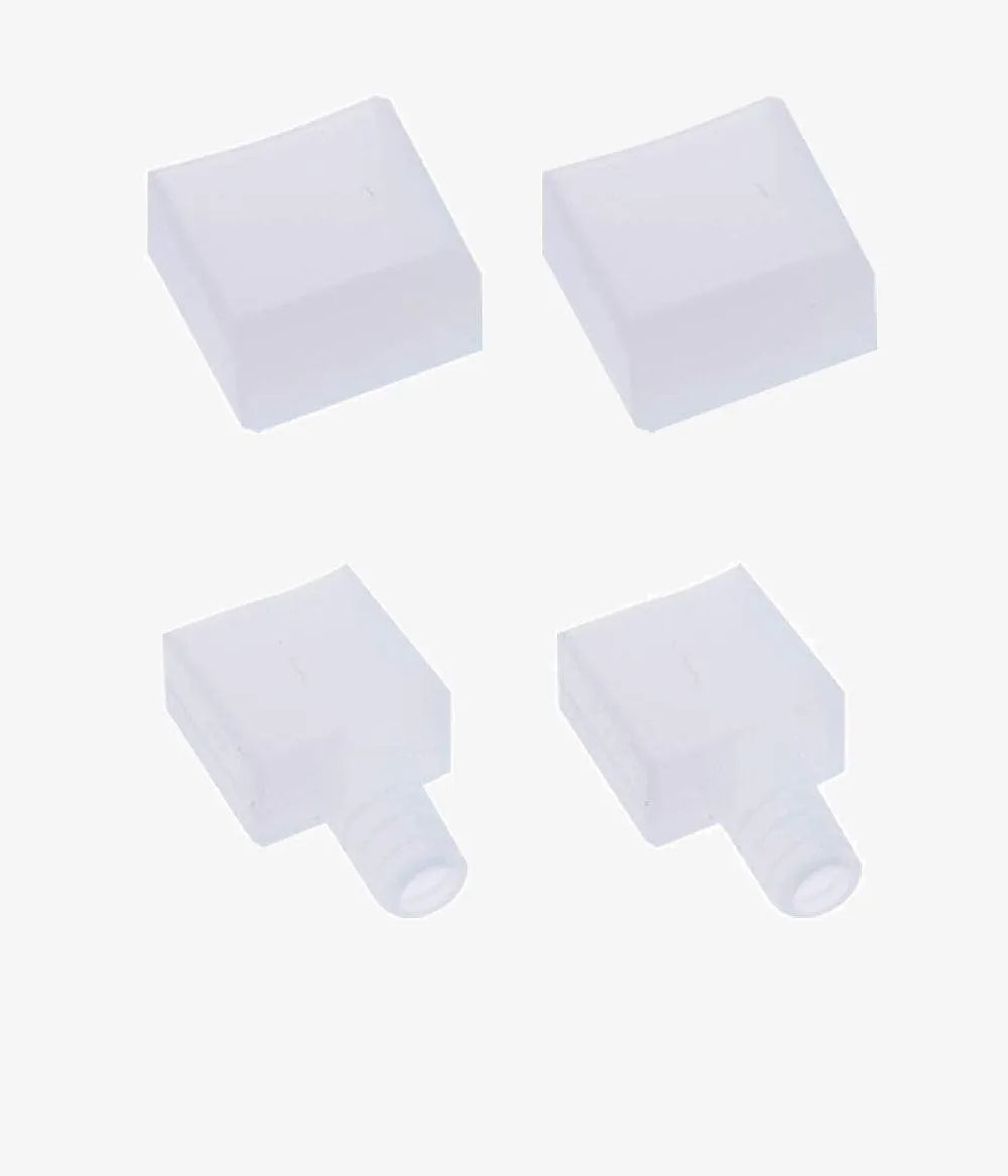 End Cap Pack Only for 12V/24V Silicone Neon - Shine Decor